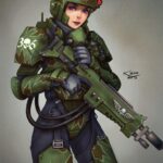 Kasrkin by Alexey Kropachev (Khantian)