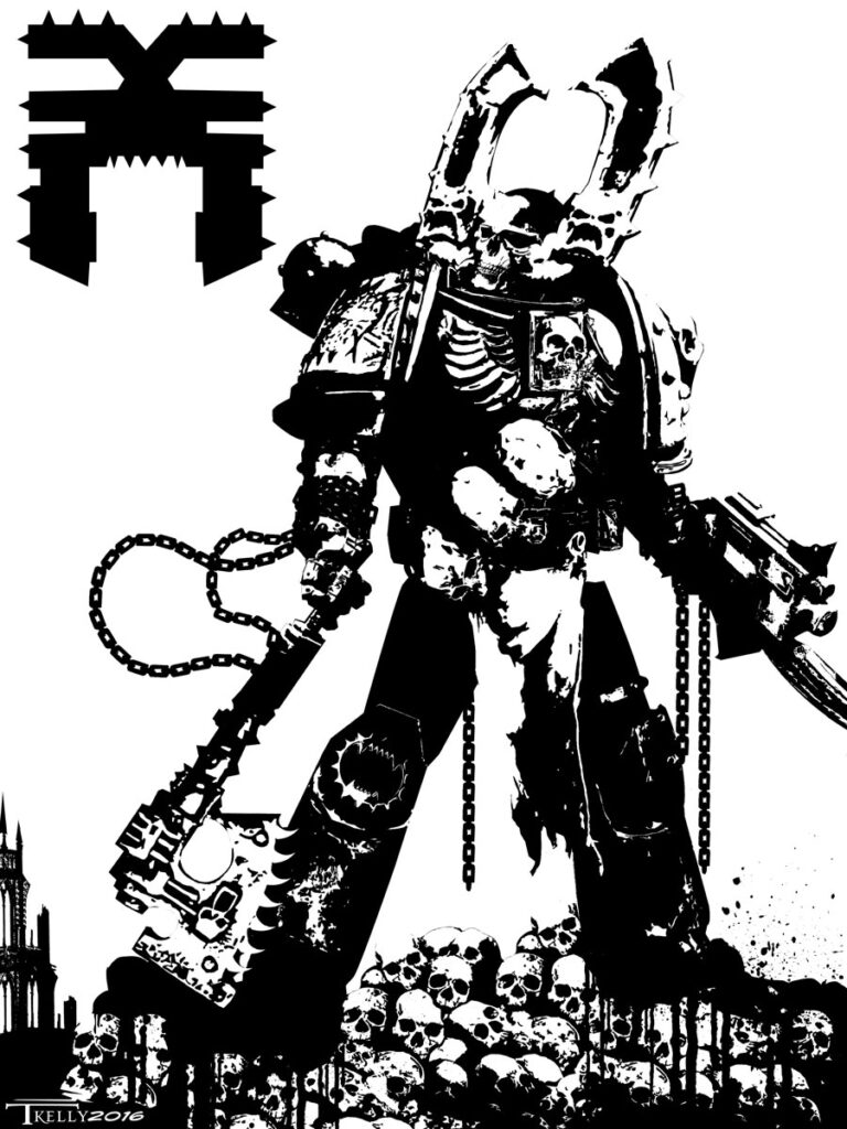 Kharn The Betrayer by Tom Kelly 