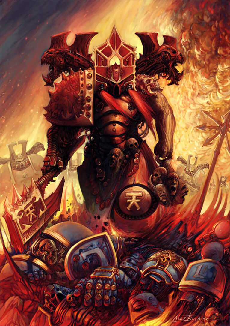 Kharn the Betrayer by Alex Boca