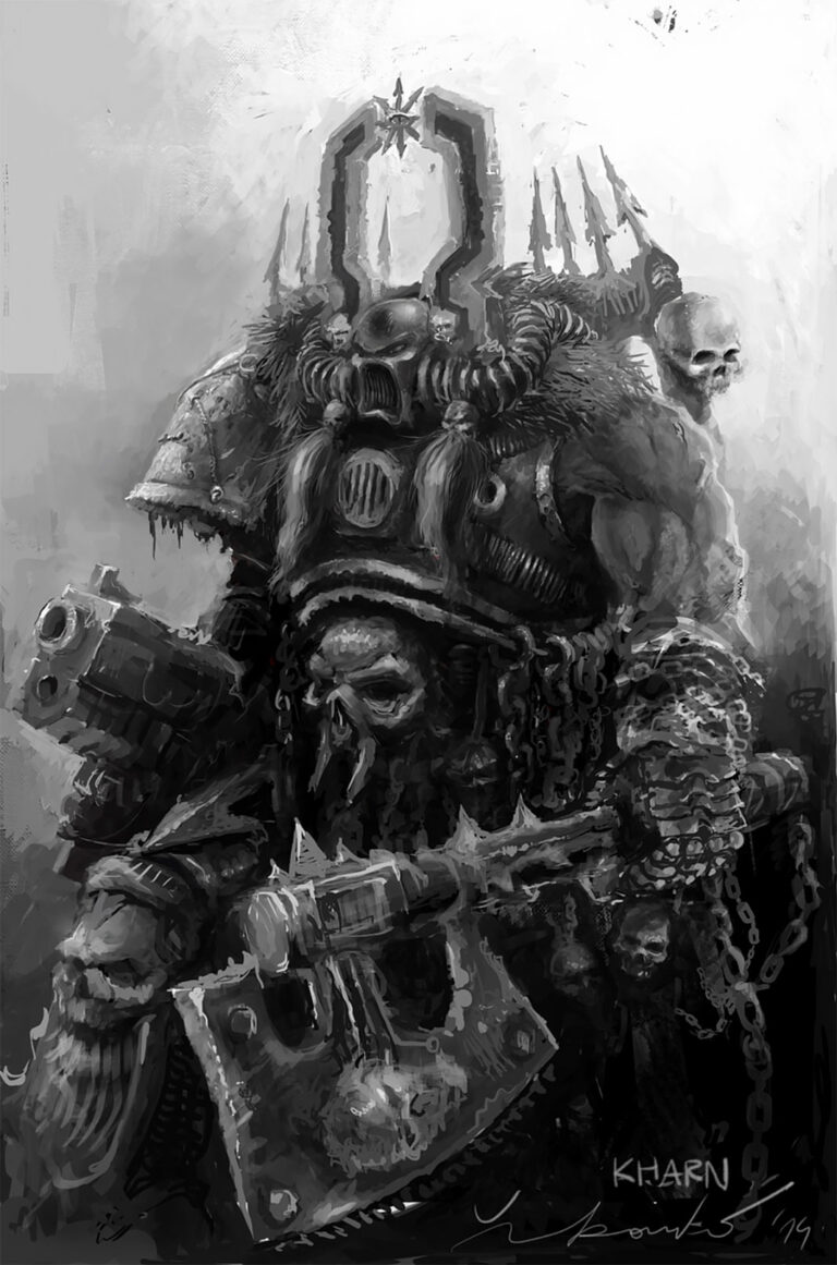 Kharn the Betrayer by Zivko Kondić 