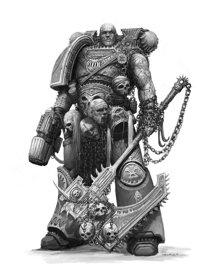Kharn the Betrayer by Alex Boca