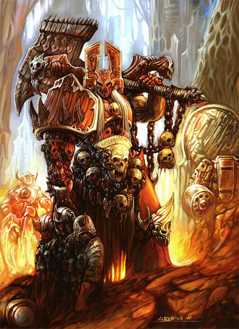 Kharn the Betrayer by Alex Boca