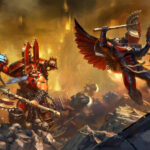 Kharn the Betrayer vs Death Company Chaplain by Paul Dainton (piddy | piddy1972)