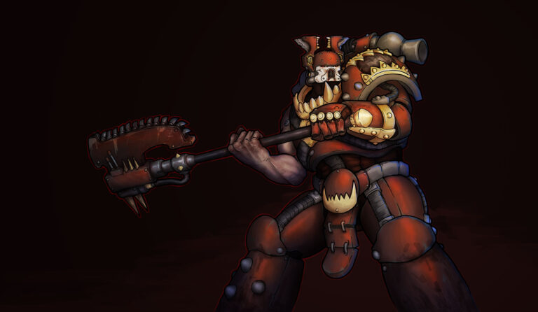 Khornate Champion by Dicey June 