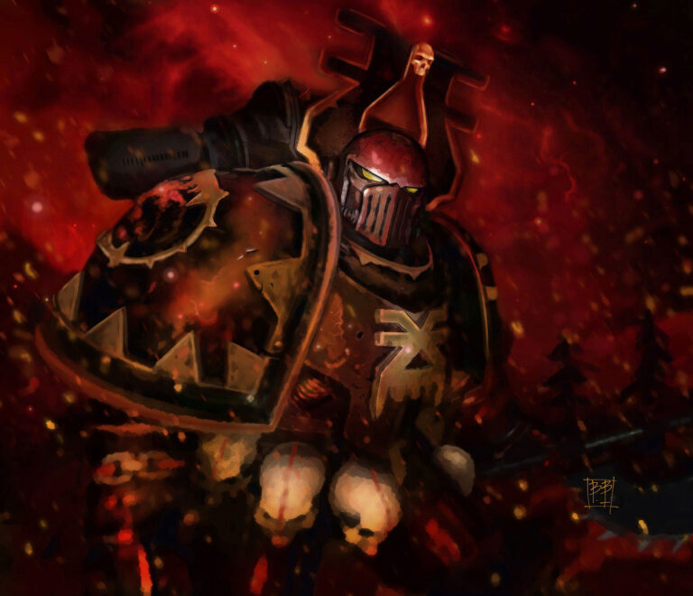 Khorne Berseker by Bruno Brisson 