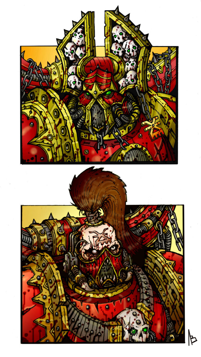 Khorne Berzerkers by Vasiliy Loginov Khorne Berzerkers by Vasiliy Loginov