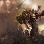 Khorne Chaos Space Marine by John Mueller