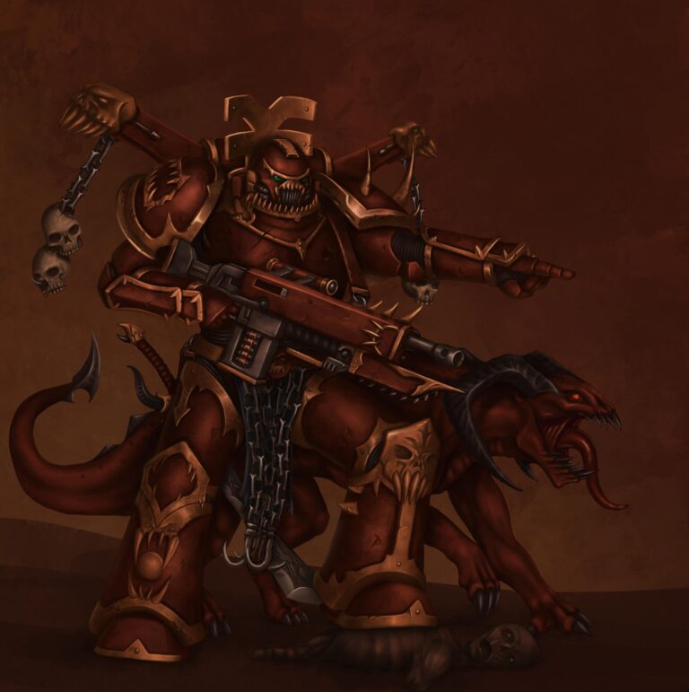 Khorne Skull Hunter by James-Christopher Fauvelle 