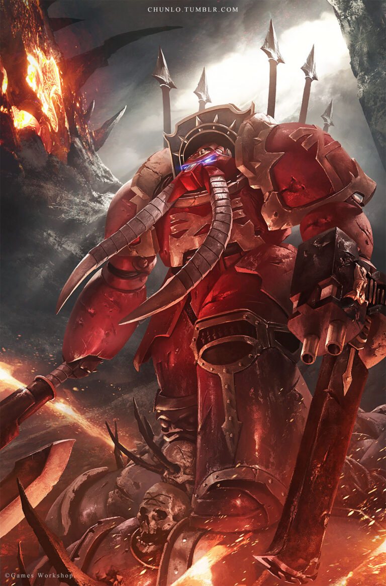 Khorne Terminator by Chun Lo