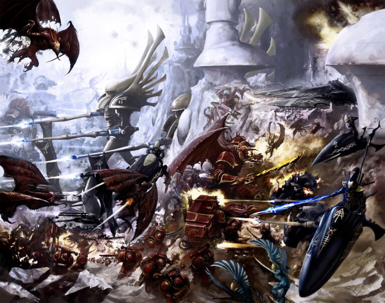 Khorne vs Ulthwe by Alex Boyd