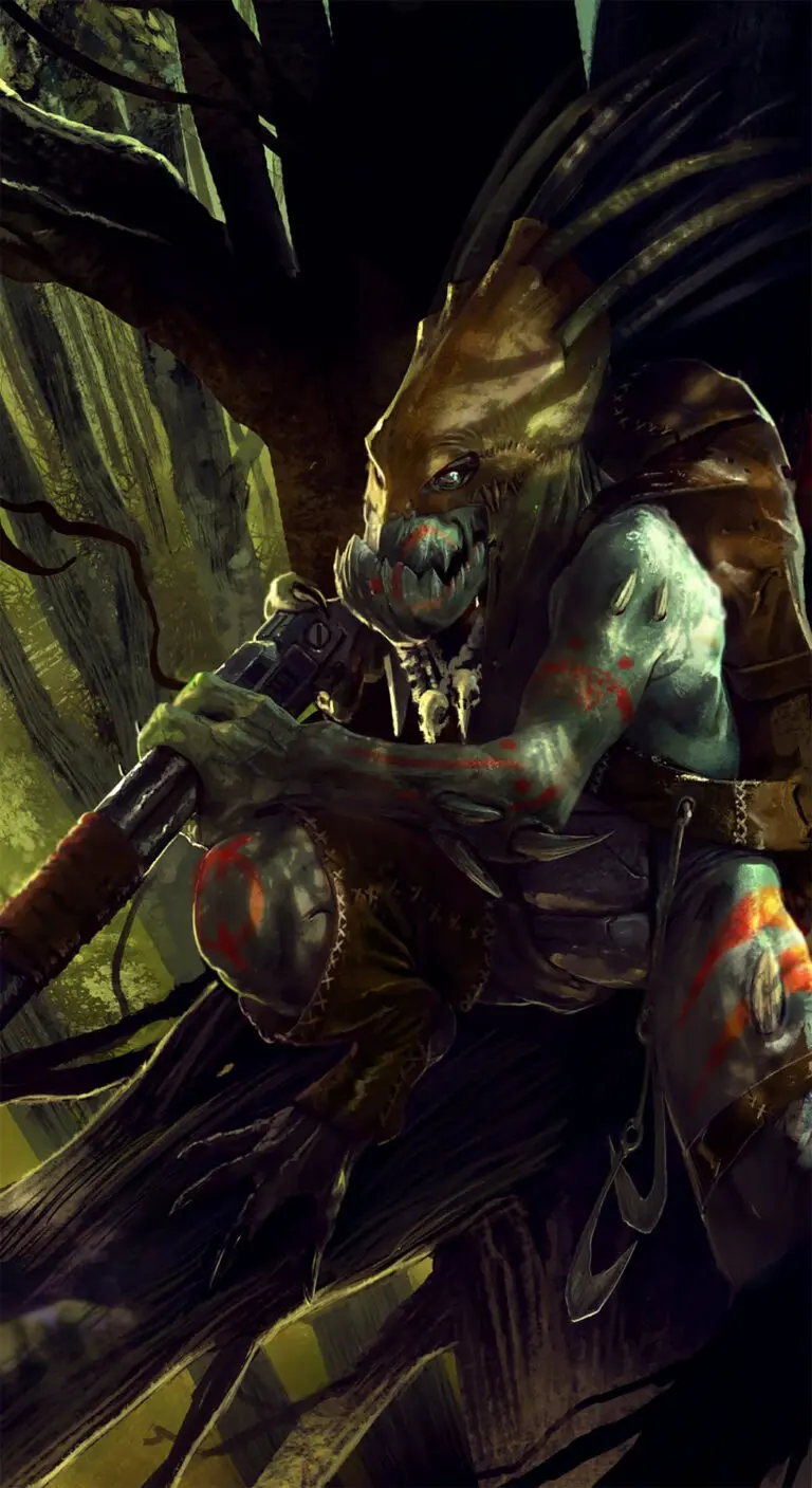 Kroot Writing Kroots - 40K Gallery