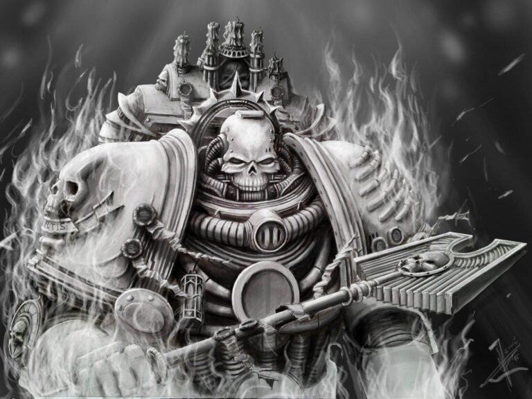 Legion of The Damned Chaplain by Hrvoje Silić 