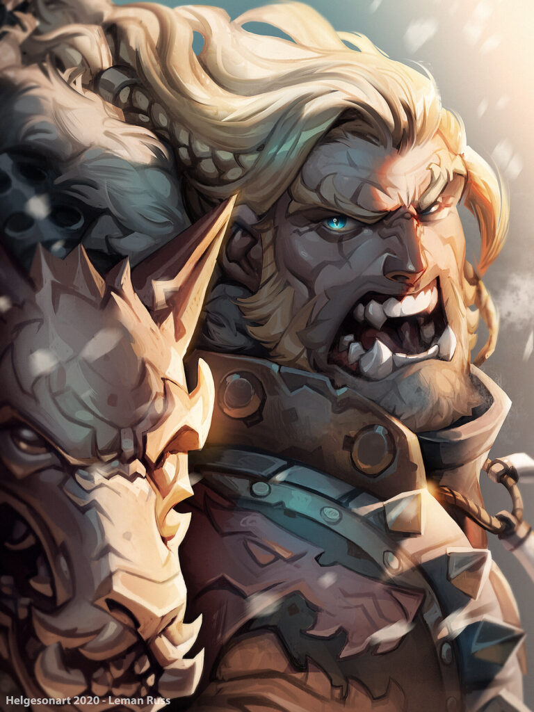 Leman Russ by Johannes Helgeson Leman Russ by Johannes Helgeson