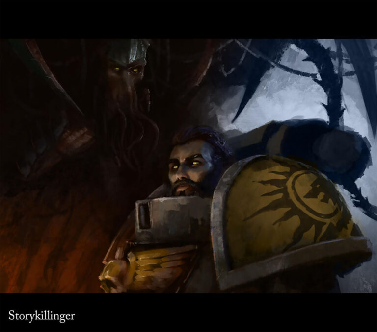 Lictor Hunting a Space Wolf by Stefan Ristić Lictor Hunting a Space Wolf by Stefan Ristić