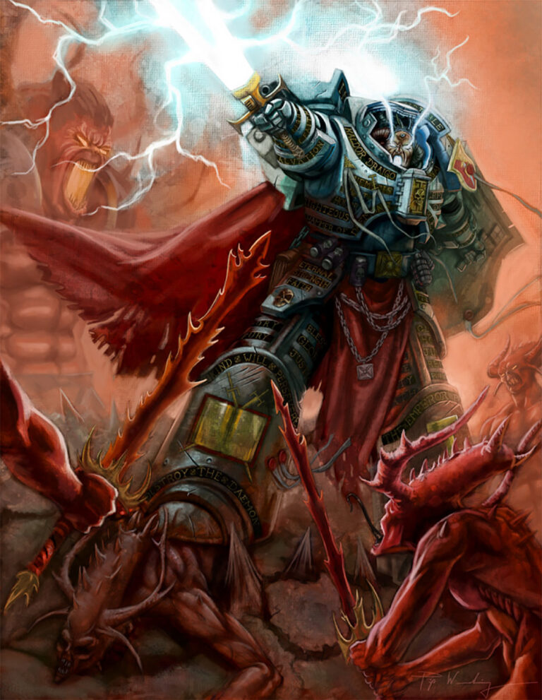 Lord Kaldor Draigo by Piya Wannachaiwong 