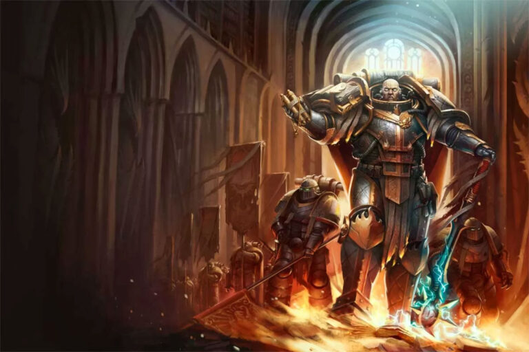 Lorgar: Bearer of the Word by Misha Savier 