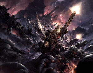 Macharian Crusade by Raymond Swanland