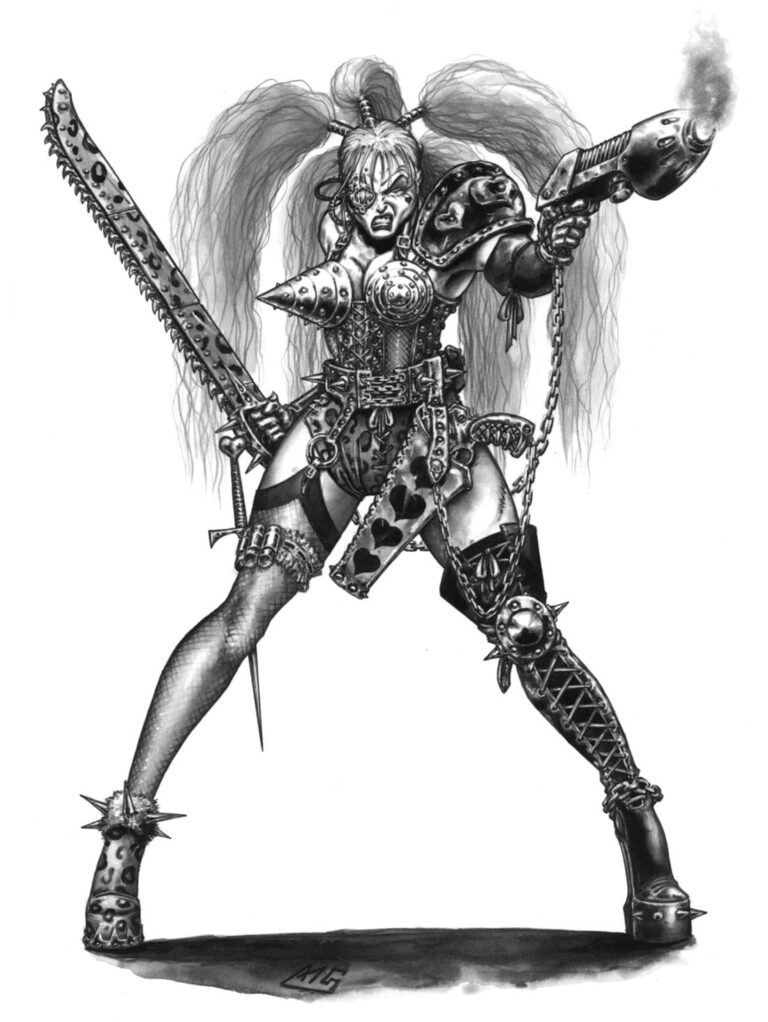 Mad Donna Ulanti by Mark Gibbons 