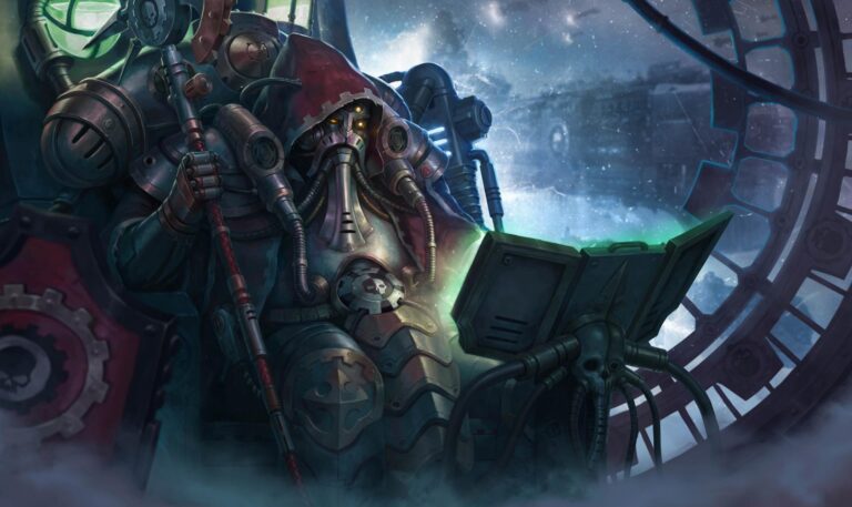 Mechanicus Fleetmaster by L J Koh 
