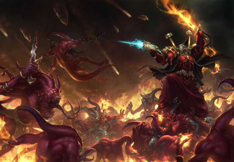 Mephiston: Blood of Sanguinius by Lie Setiawan 
