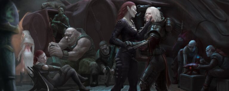 Mercs Chilling by Alex Cristi