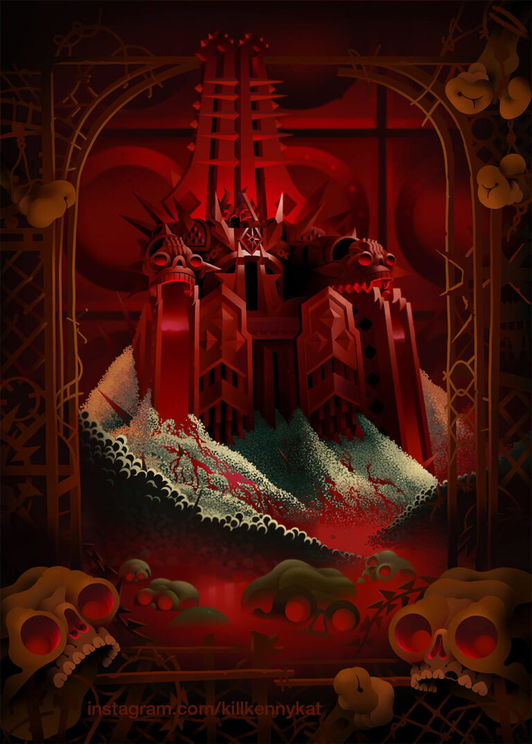 More skulls for Khorne throne! by Killkenny Kat