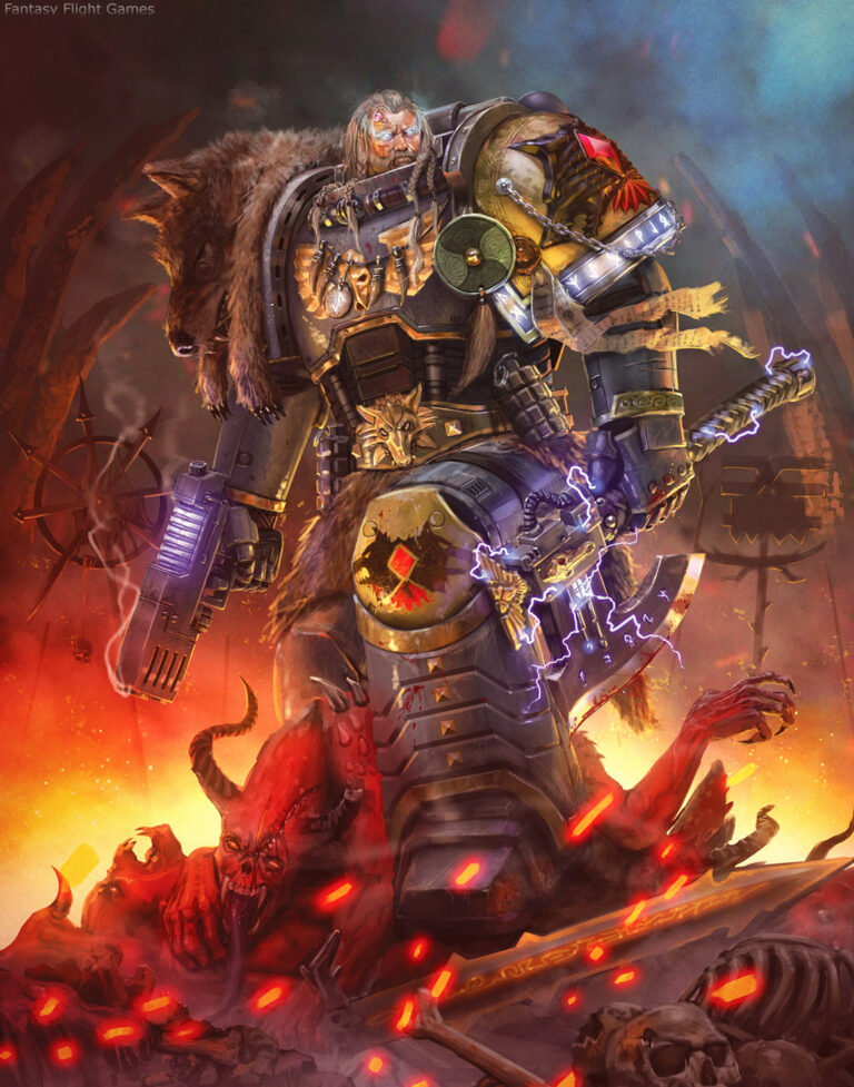 Morkai Rune Priest by Prokopii Osipov 