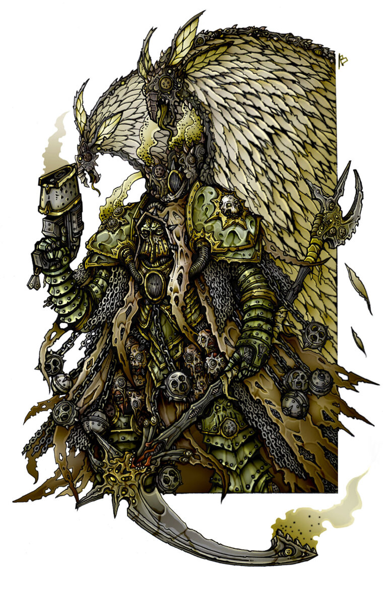 Mortarion by Vasiliy Loginov 