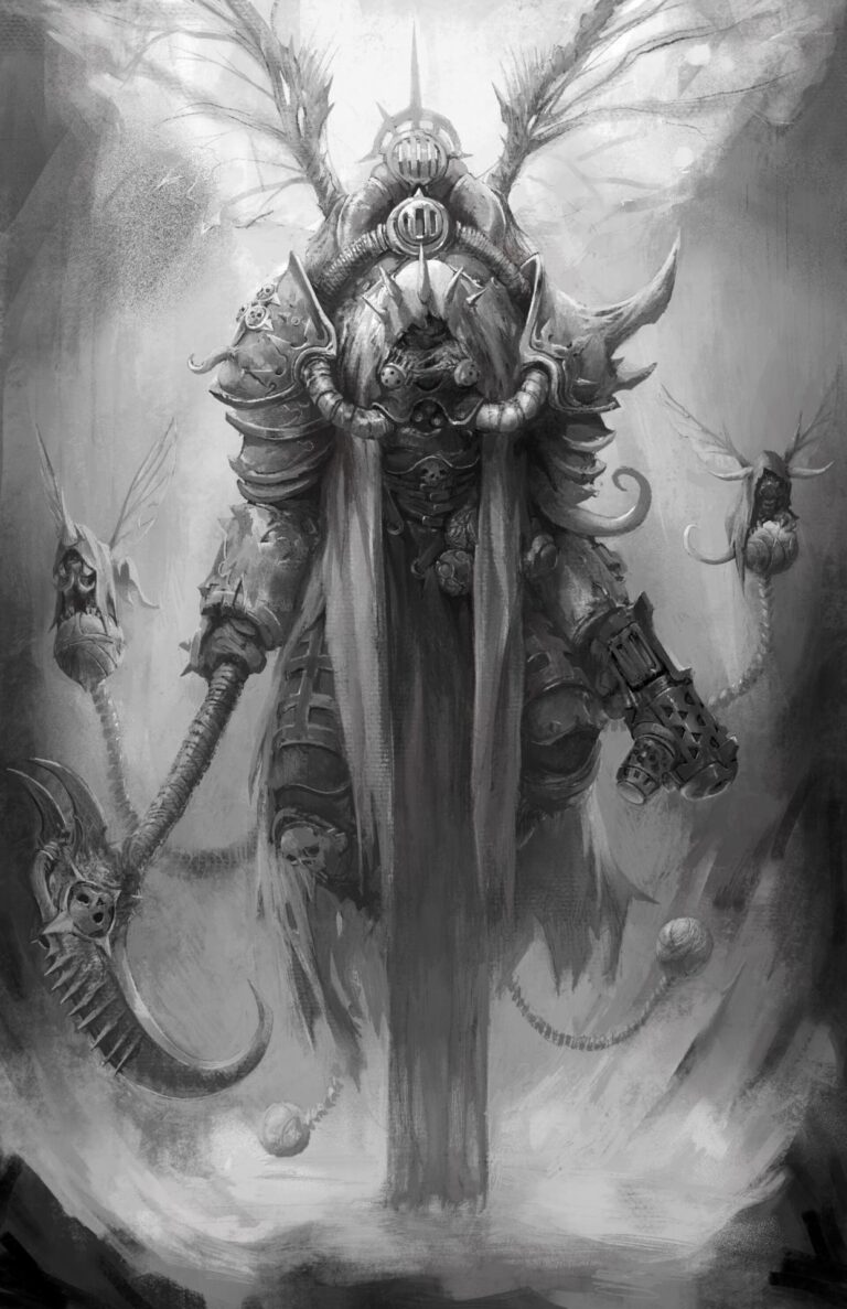 Mortarion by Chris Campbell 