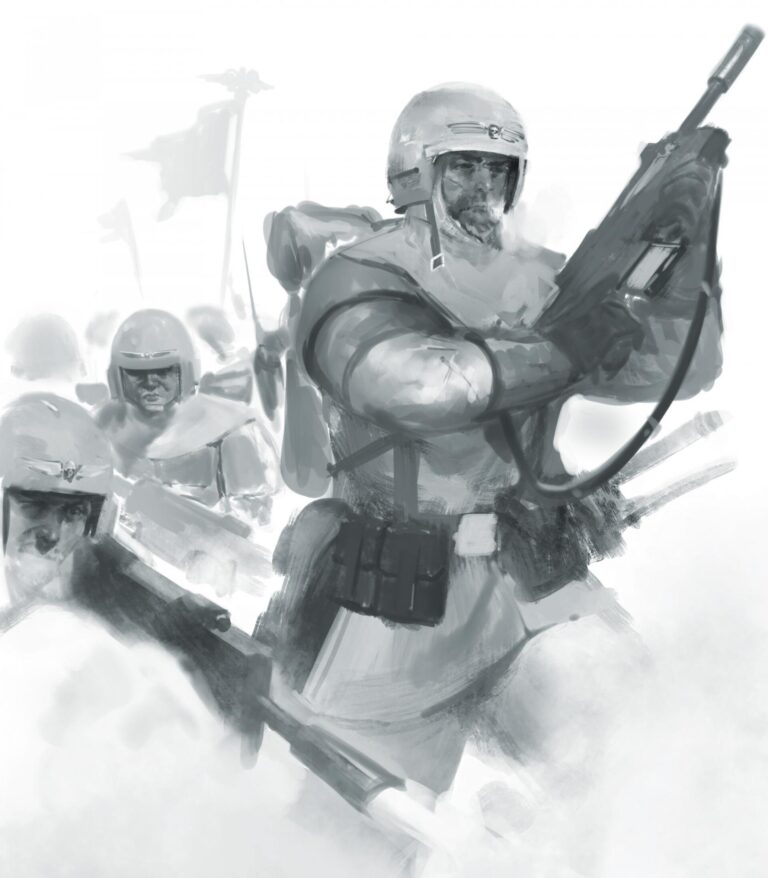My Guardsmen by George Earl Abalayan 