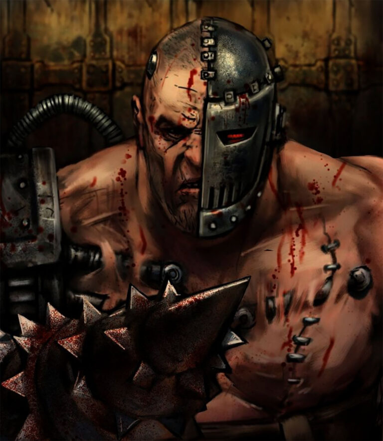 Necromunda Pit Slave by Will Beck