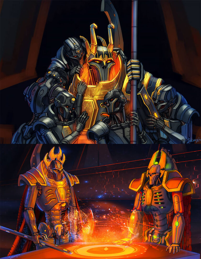 Necron Bois by Inkary 