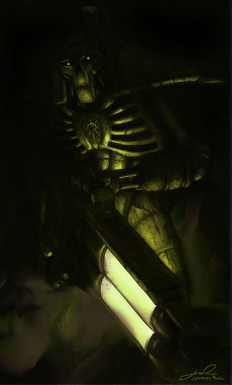 Necron Immortal by Supremehydra