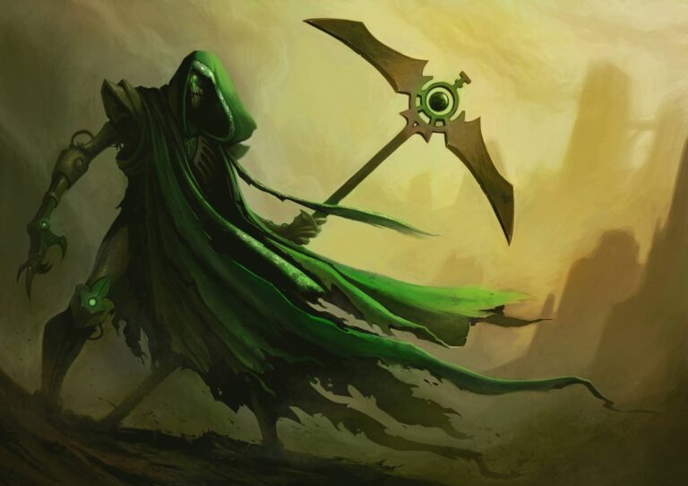 Necron Lord by Igor Heras 