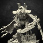 Necron Lord Grivus by Andrew Angel
