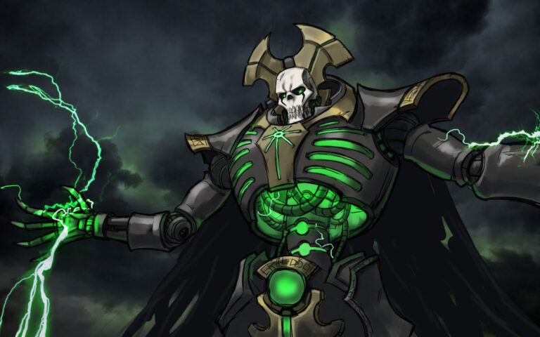 Necron Overlord by Tan Eric 