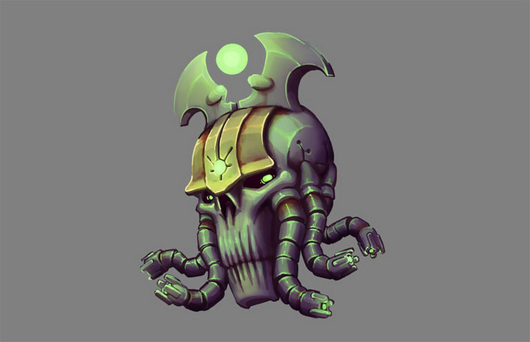 Necron Portrait by Dicey June 