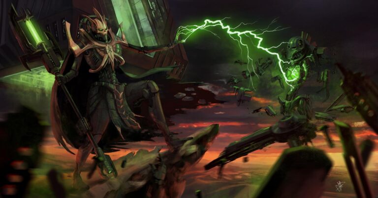 Necron Resurrection by Jakub Politzer