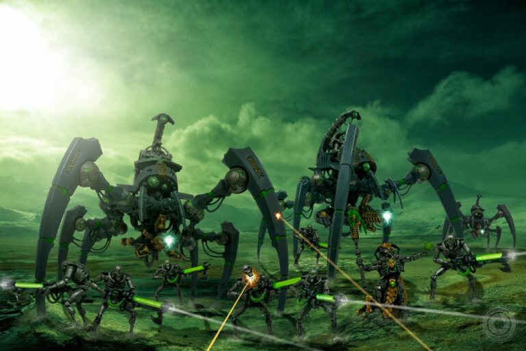 Necrons by Wolfgang Werkovits