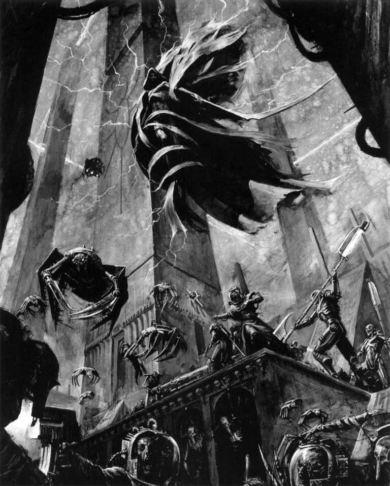 Necrons and C’Tan by Paul Dainton 