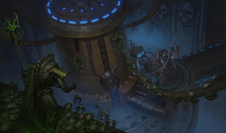 Necrons and Dark Mechanicus by Johan Grenier 