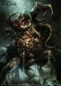 Nurgle Cave Demon by Helge C. Balzer