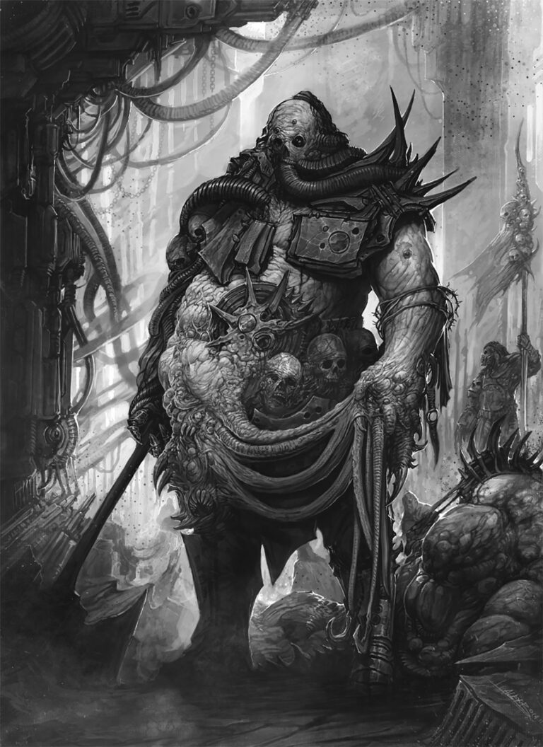 Nurgle Champion by Alex Boca