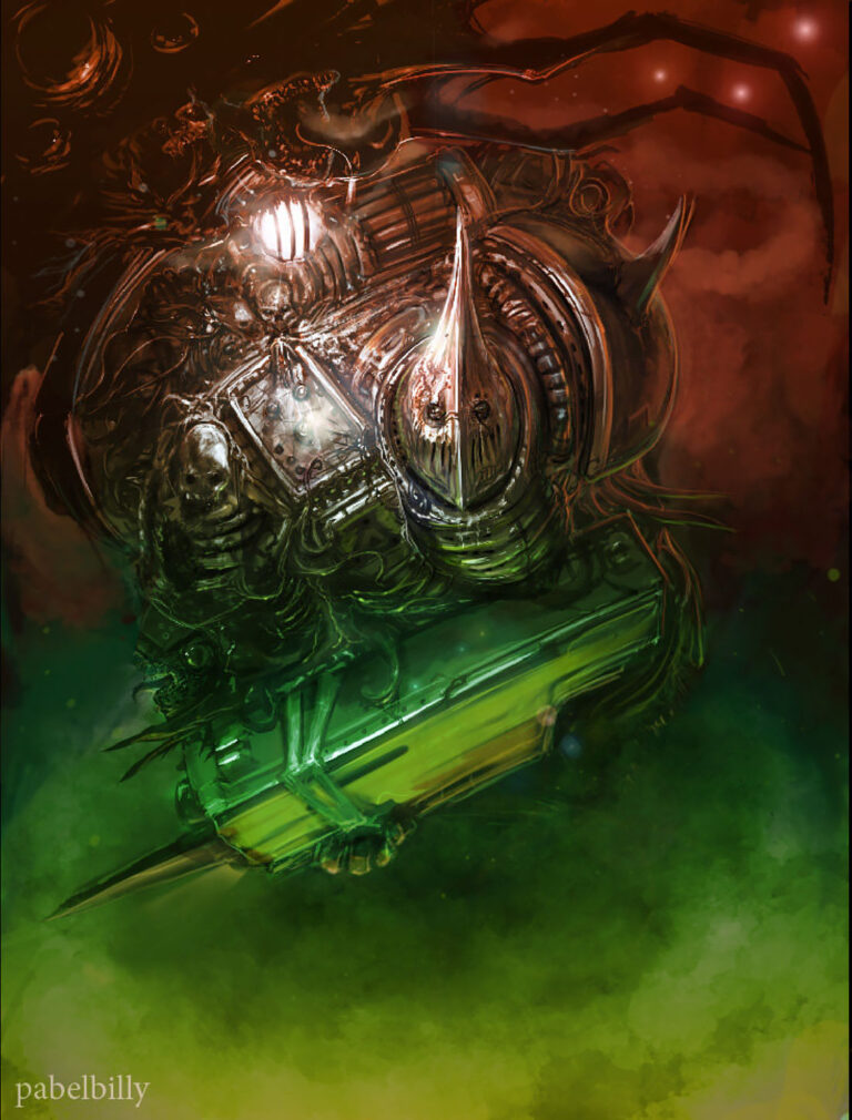 Nurgle Champion by Pavel Zolotko 
