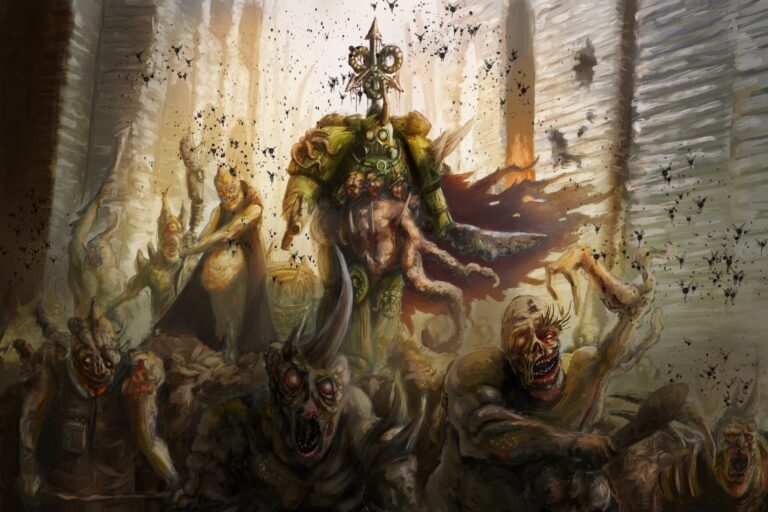 Nurgle Champion by Matthew Crum
