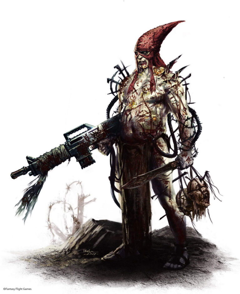 Nurgle Cultist by Ilich Henriquez 