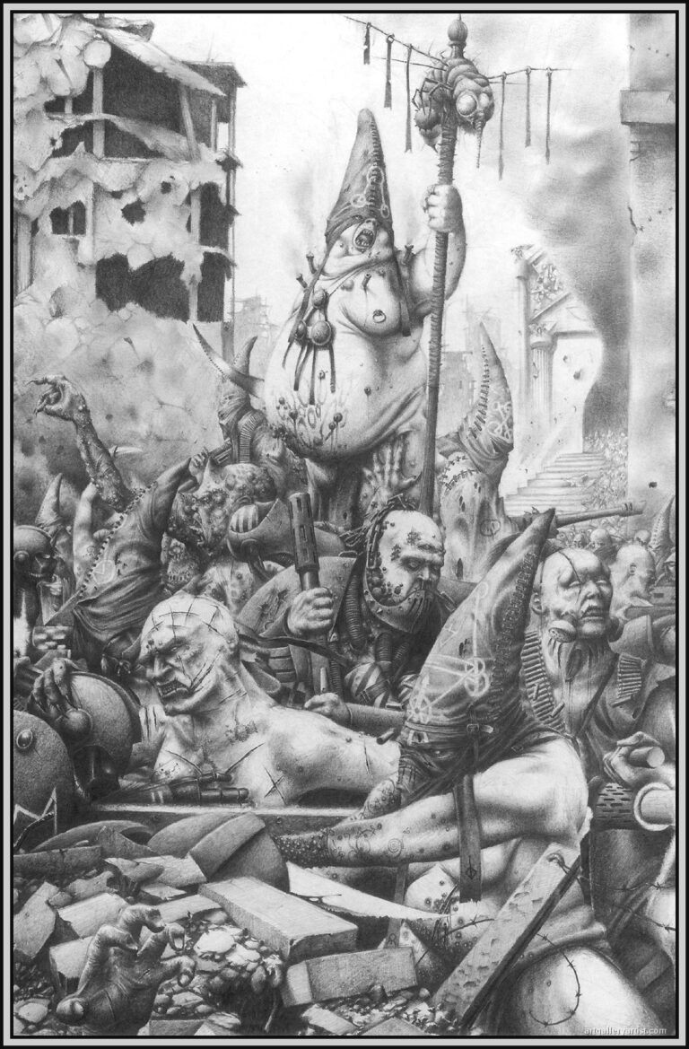 Nurgle Cultists by Adrian Smith 