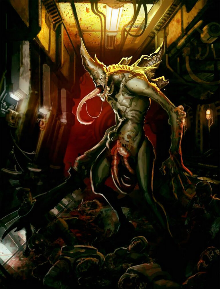 Nurgle Demon by Unknown Artists