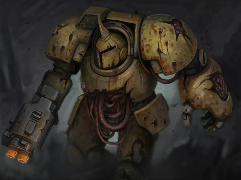 Nurgle Terminator by Todd Ulrich 