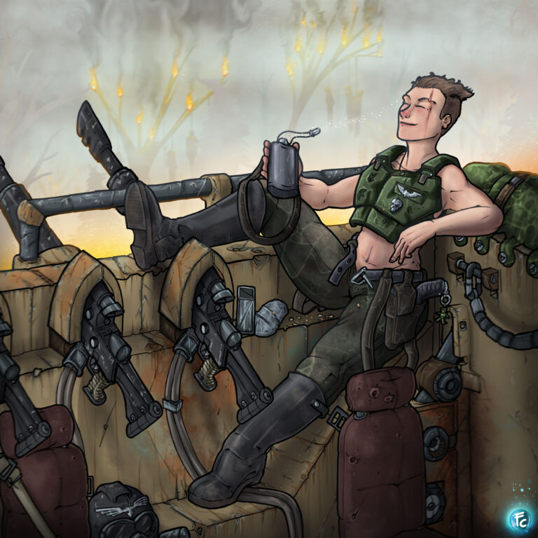 Off Duty Guard by Fabrizio Carminati 